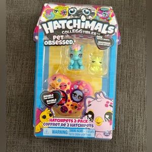 Hatchimals Coleegtibles pet obsessed Hatchipets 2 pack NEW